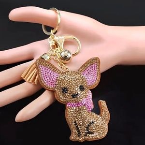 New & theCutest Sparkling Bling Bling, Chihuahua key or Bag Charm